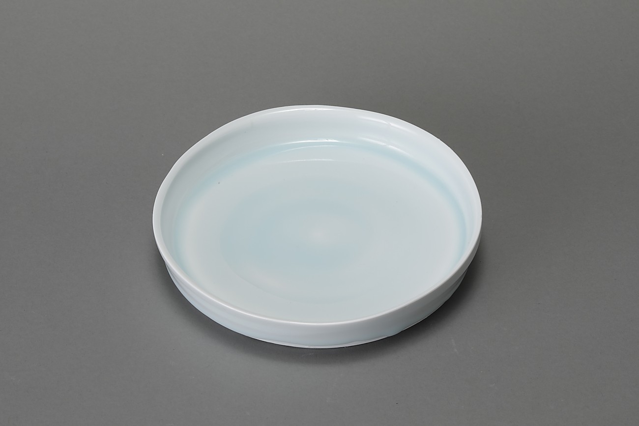 青白磁馬盥形平皿 | 食器 | ギャラリー器館
