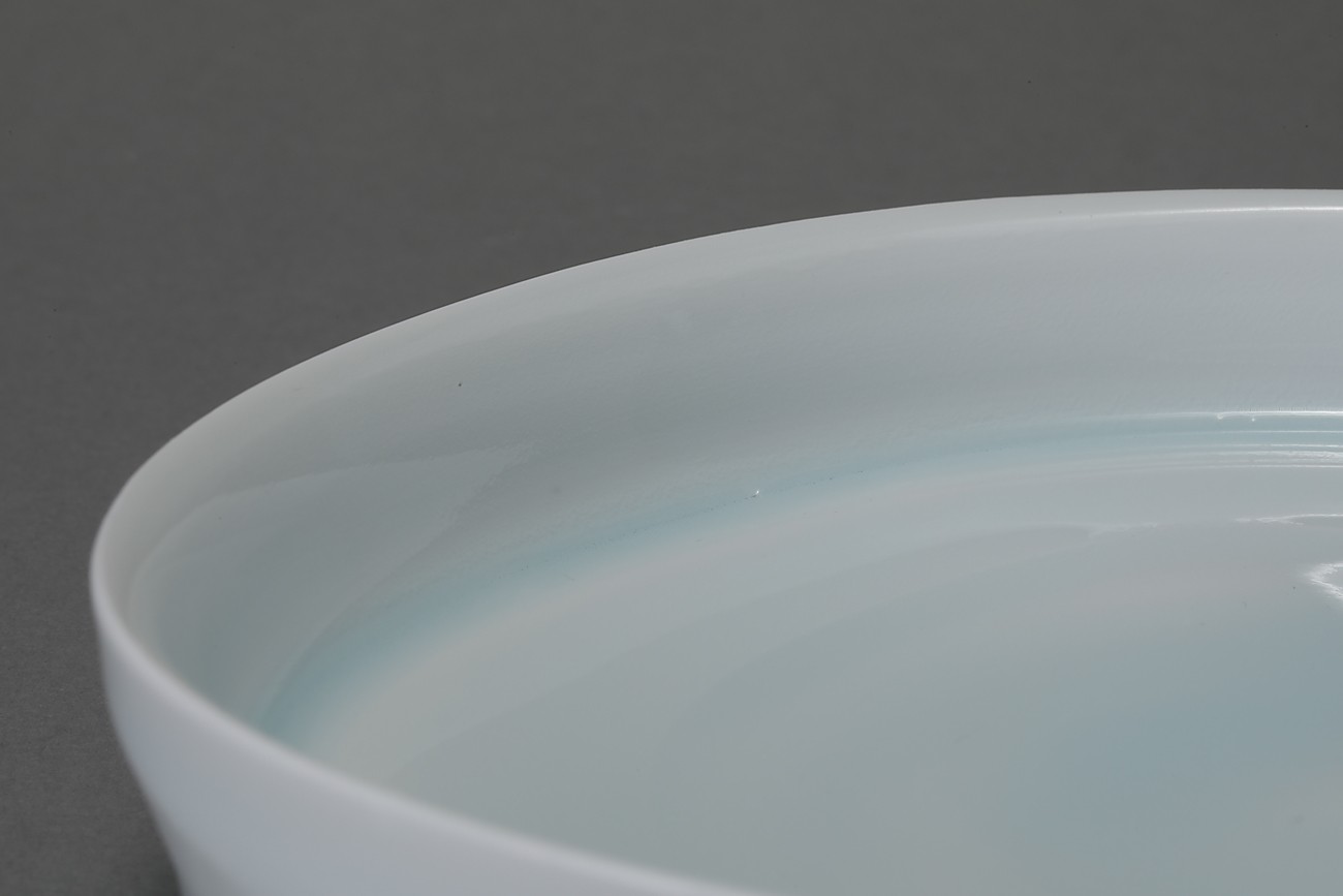青白磁馬盥形平皿 | 食器 | ギャラリー器館